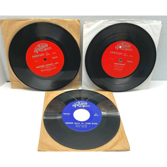 Lot of 3 Velmo Records Dance Educational Compact 33's and 45's Ragtime - Picture 8 of 8